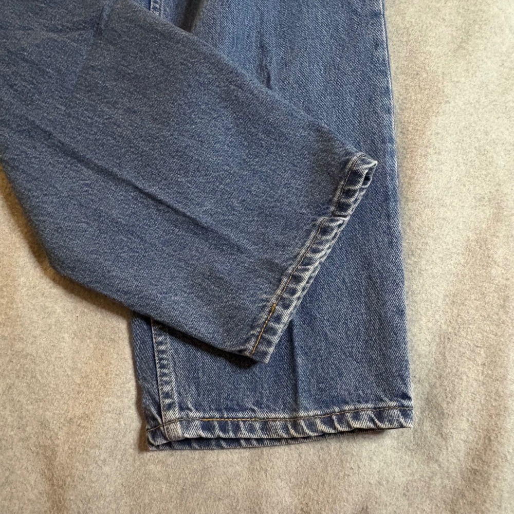 Levis 560 Loose Fit Tapered Leg Jeans Mens 38x32 Blue Denim Vintage 90s Skater - Picture 8 of 13